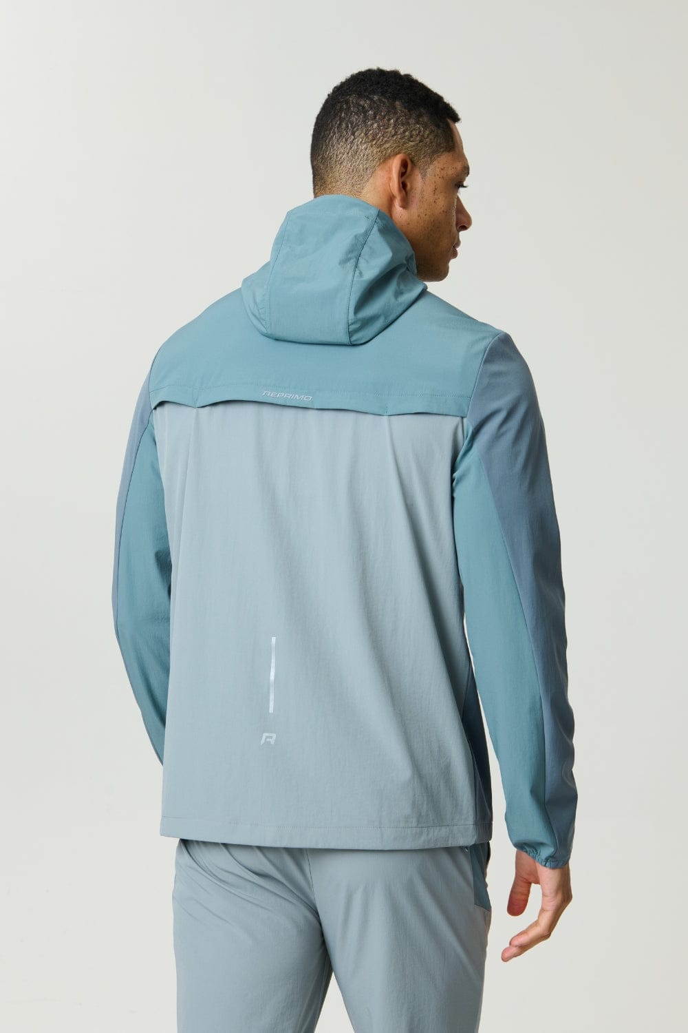 Reprimo Flight Windbreaker 'Tide Marble' — XS — Side View