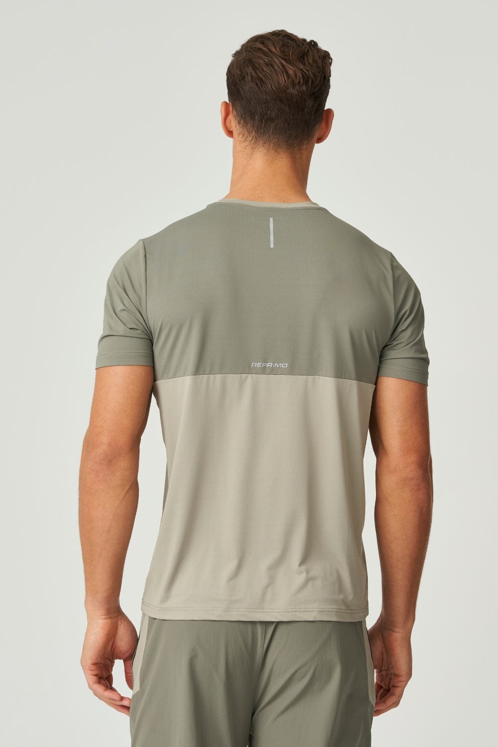 Reprimo Flight T-Shirt 'Khaki Sand' — XS — Side View