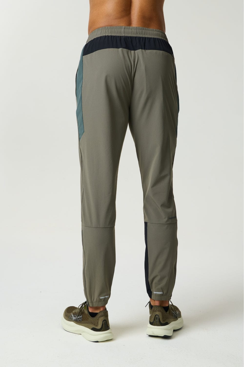 Reprimo Vortex Pants 'Dark Moss Grey Velvet' — XXS — Back View