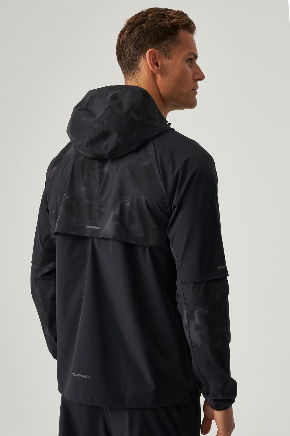 Reprimo Aurora Windbreaker 'Black Aura' — XS — Side View