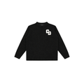 Cardair CD Logo Knit Sweater - Black — S — Front View