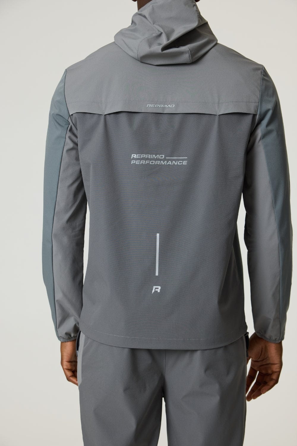 Reprimo RP Flight Windbreaker 'Grey' — XS — Side View