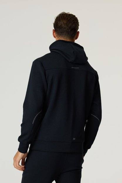 Reprimo Motion Hoodie 'Black' — XS — Side View