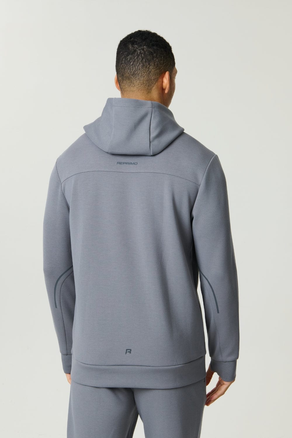 Reprimo Motion Hoodie 'Titanium' — S — Side View