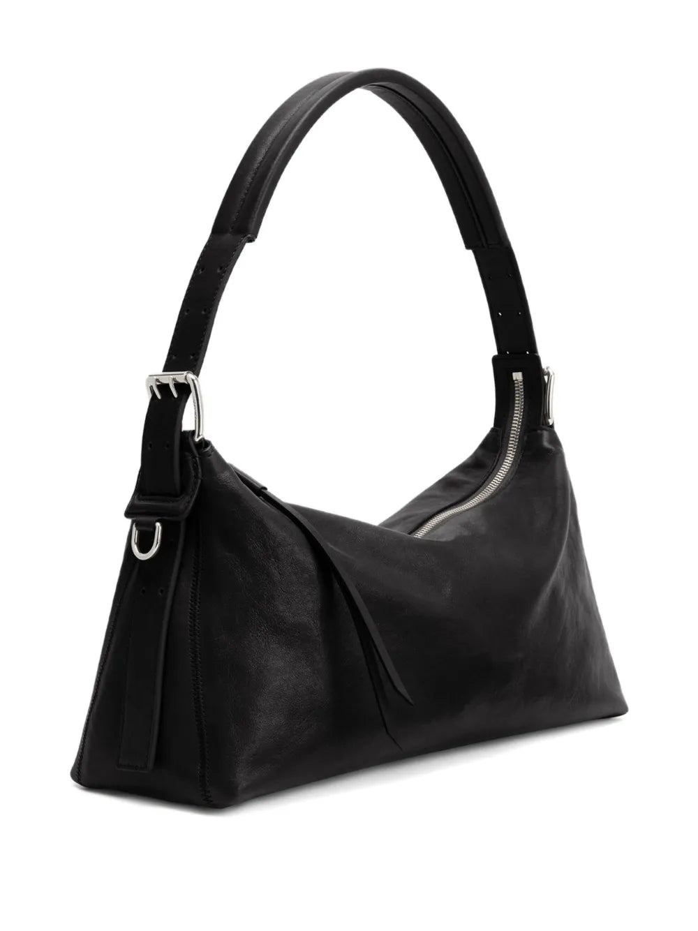 Lemaire Belted Leather Shoulder Bag — Same as shown — Size One Size — Back View