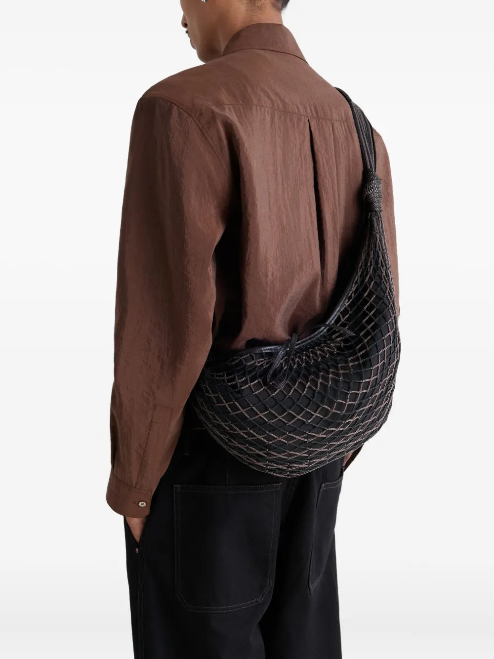Lemaire X Filt Croissant Shoulder Bag — Same as shown — Size One Size — Side View