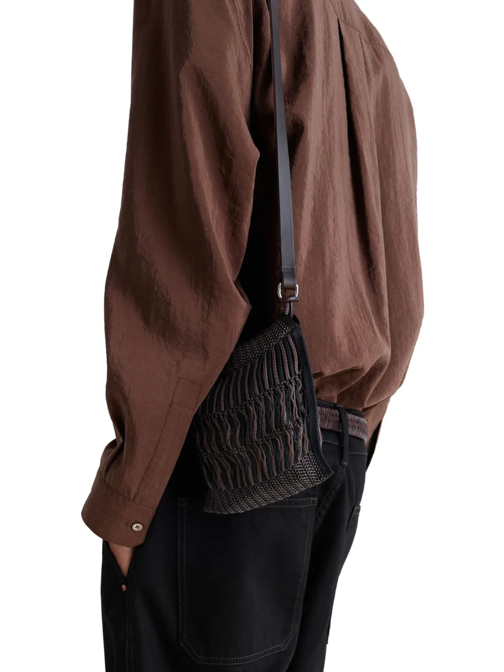 Lemaire X Filt Mini Net Shoulder Bag — Same as shown — Size One Size — Back View