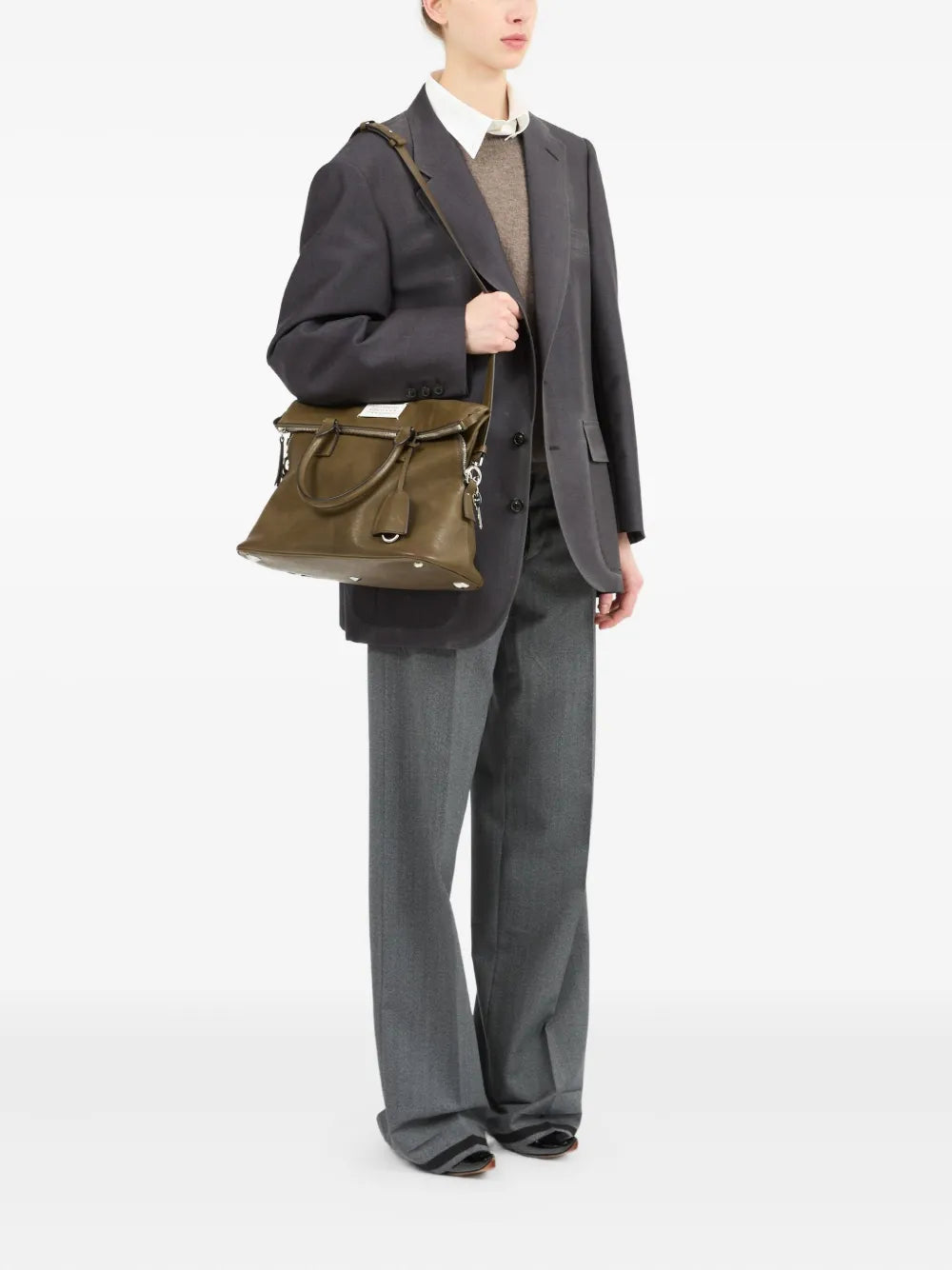 Maison Margiela Medium 5Ac Shoulder Bag — Same as shown — Size One Size — Back View