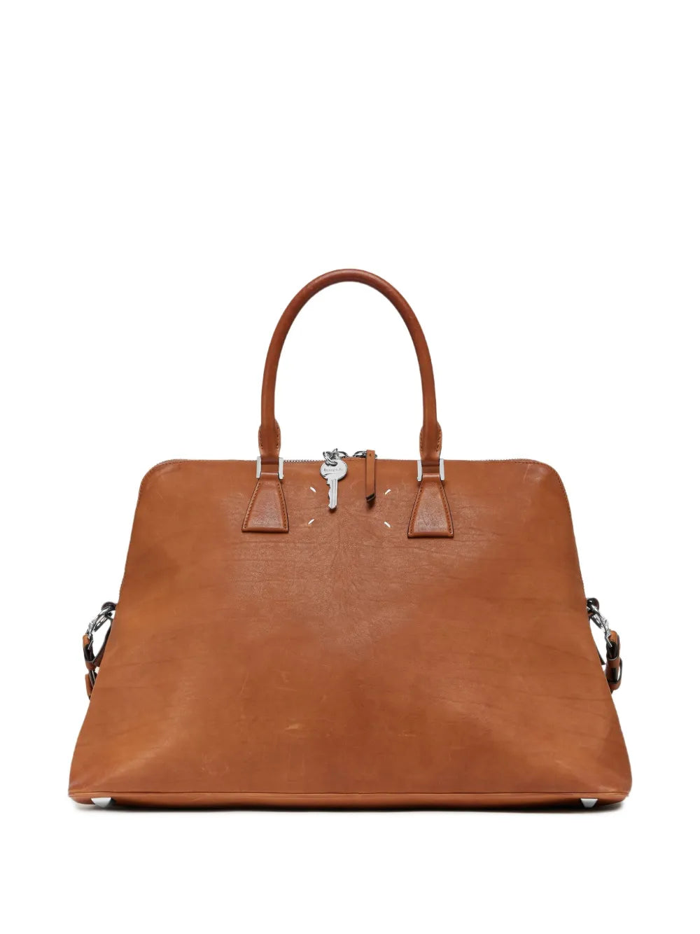 Maison Margiela Leather 5Ac Top Handle Shoulder Bag — Same as shown — Size One Size — Detail View