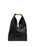 Mm6 Maison Margiela Crocodile Embossed Shoulder Bag — Same as shown — Size One Size — Front View