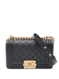 Chanel Pre Owned 2020 2021 Small Boy Chanel Shoulder Bag — Same as shown — Size One Size — Front View