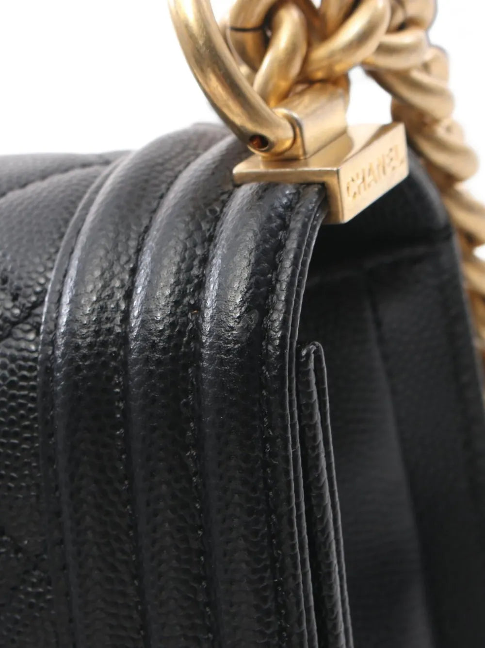 Chanel Pre Owned 2020 2021 Small Boy Chanel Shoulder Bag — Same as shown — Size One Size — Top View