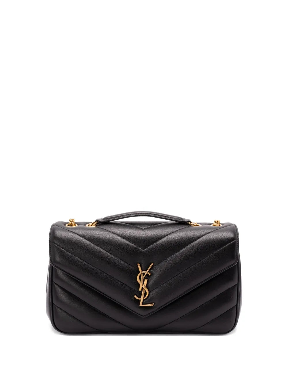 Saint Laurent Loulou Medium Shoulder Bag — Same as shown — Size One Size — Front View