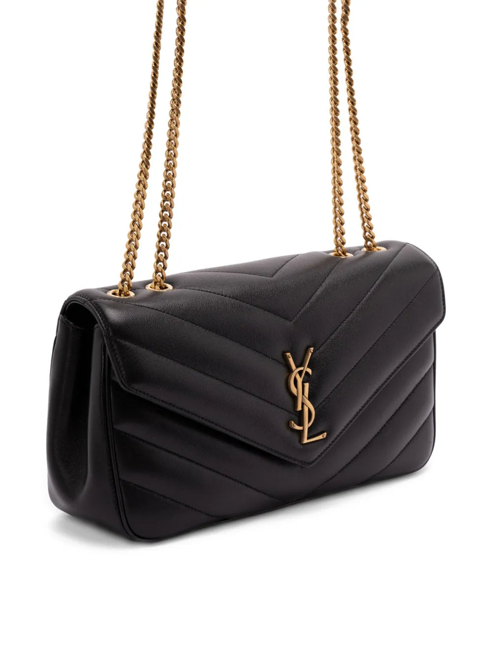 Saint Laurent Loulou Medium Shoulder Bag — Same as shown — Size One Size — Back View