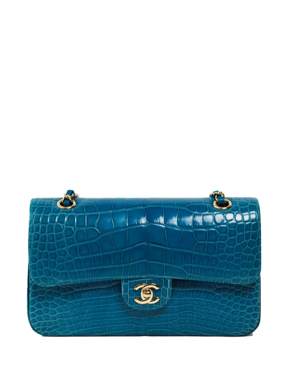 Chanel Pre Owned Double Flap Shoulder Bag — Same as shown — Size One Size — Front View