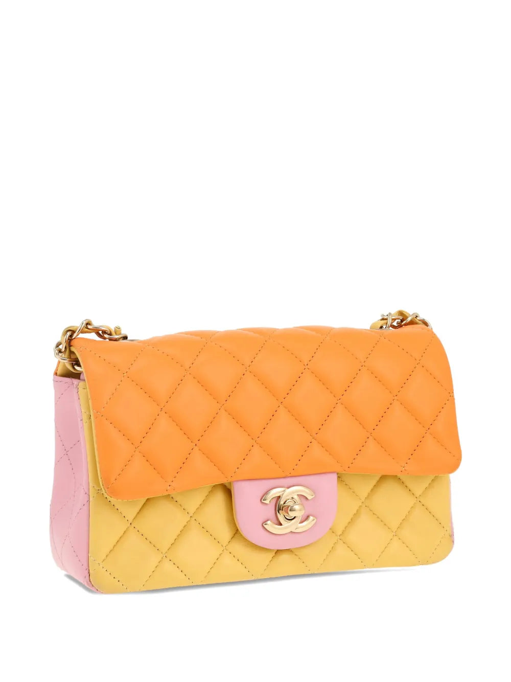Chanel Pre Owned 2017 Mini Classic Flap Shoulder Bag — Same as shown — Size One Size — Back View