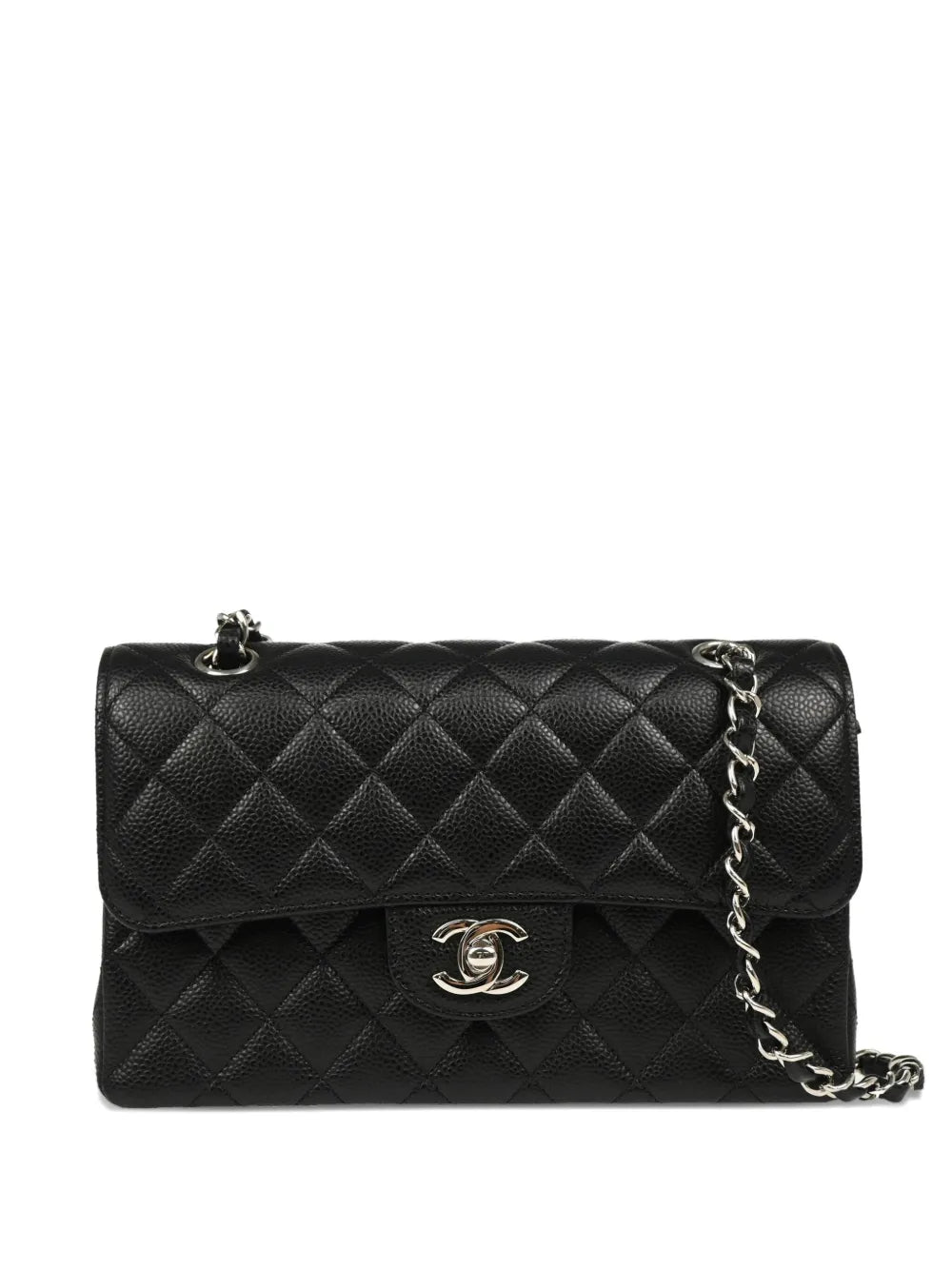 Chanel Pre Owned 2019 Small Double Flap Shoulder Bag — Same as shown — Size One Size — Front View