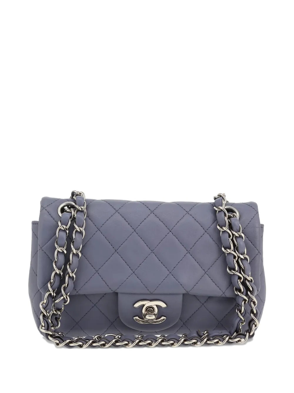 Chanel Pre Owned Mini Classic Flap Shoulder Bag — Same as shown — Size One Size — Front View