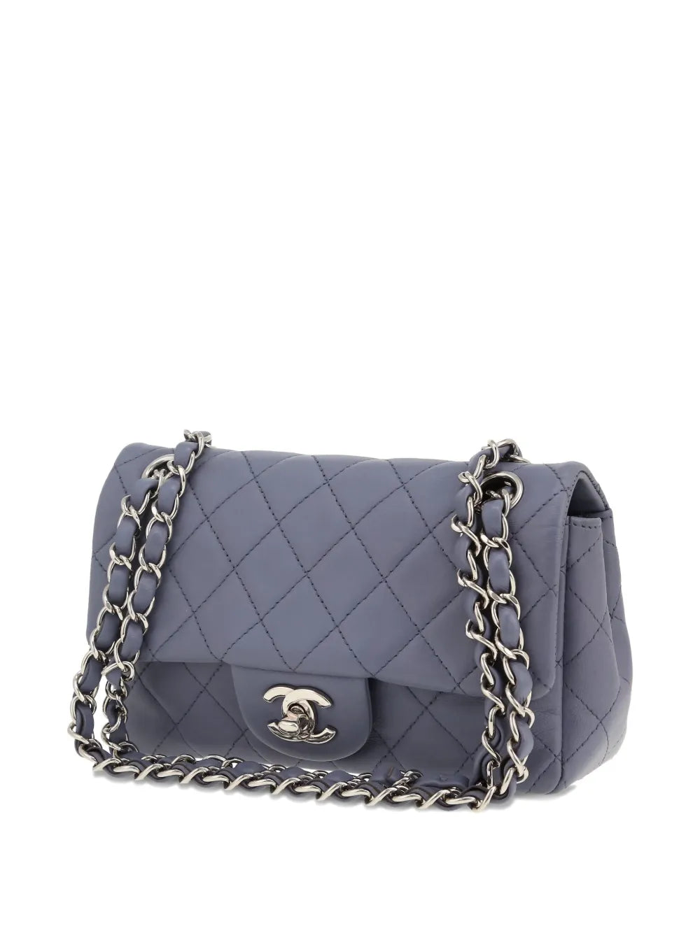Chanel Pre Owned Mini Classic Flap Shoulder Bag — Same as shown — Size One Size — Top View