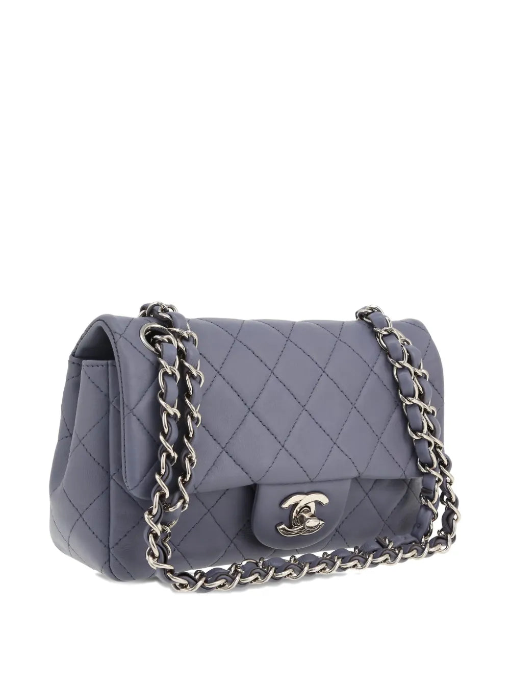Chanel Pre Owned Mini Classic Flap Shoulder Bag — Same as shown — Size One Size — Back View