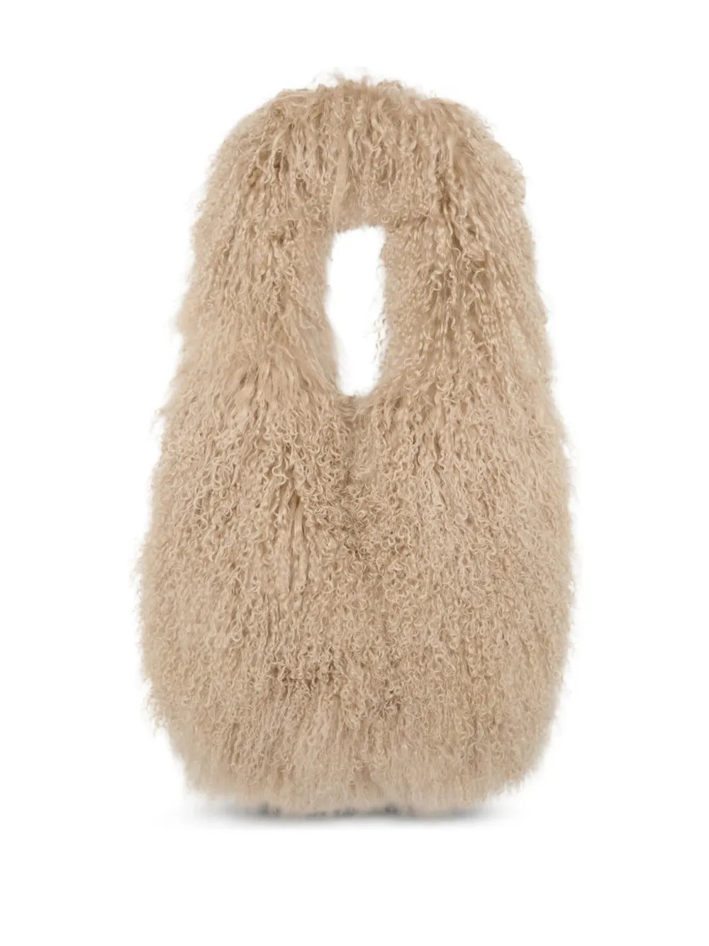 Yves Salomon Shearling Shoulder Bag — Same as shown — Size One Size — Front View