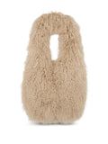 Yves Salomon Shearling Shoulder Bag — Same as shown — Size One Size — Front View