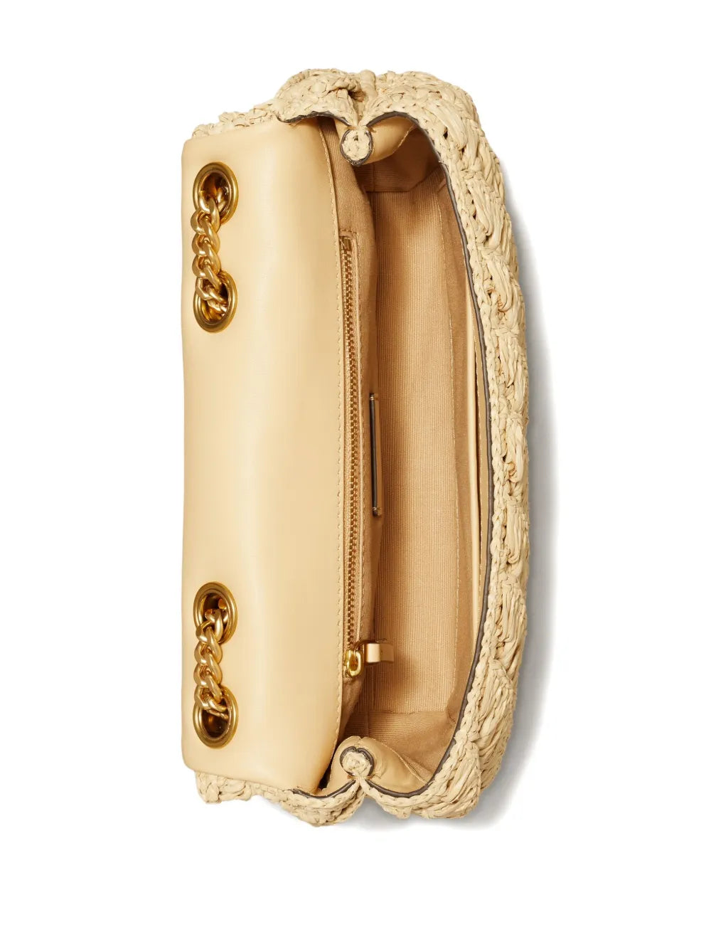 Tory Burch Kira Braided Straw Shoulder Bag — Same as shown — Size One Size — Detail View