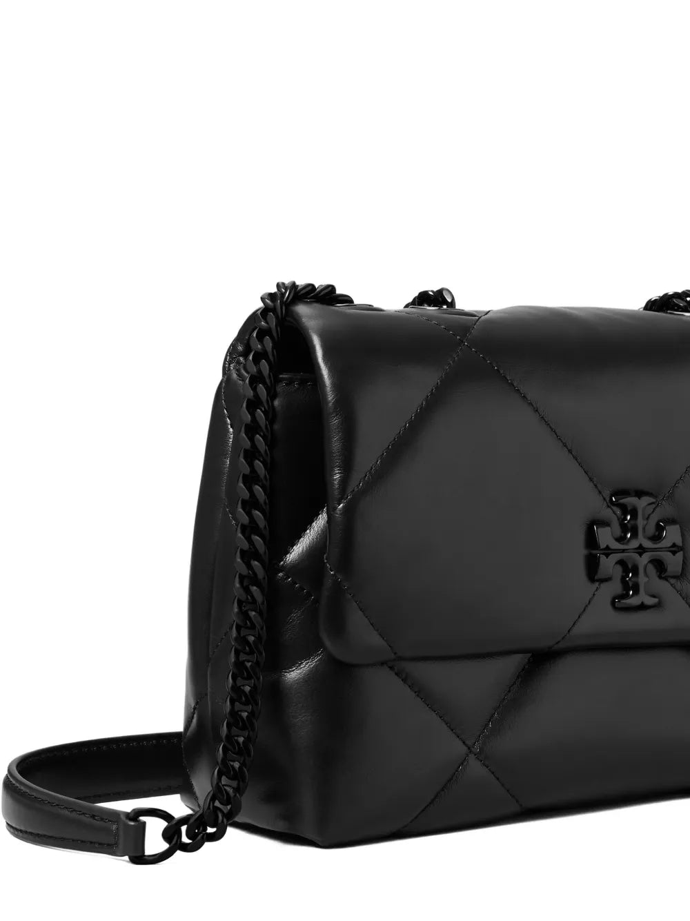 Tory Burch Kira Quilted Leather Shoulder Bag — Same as shown — Size One Size — Top View