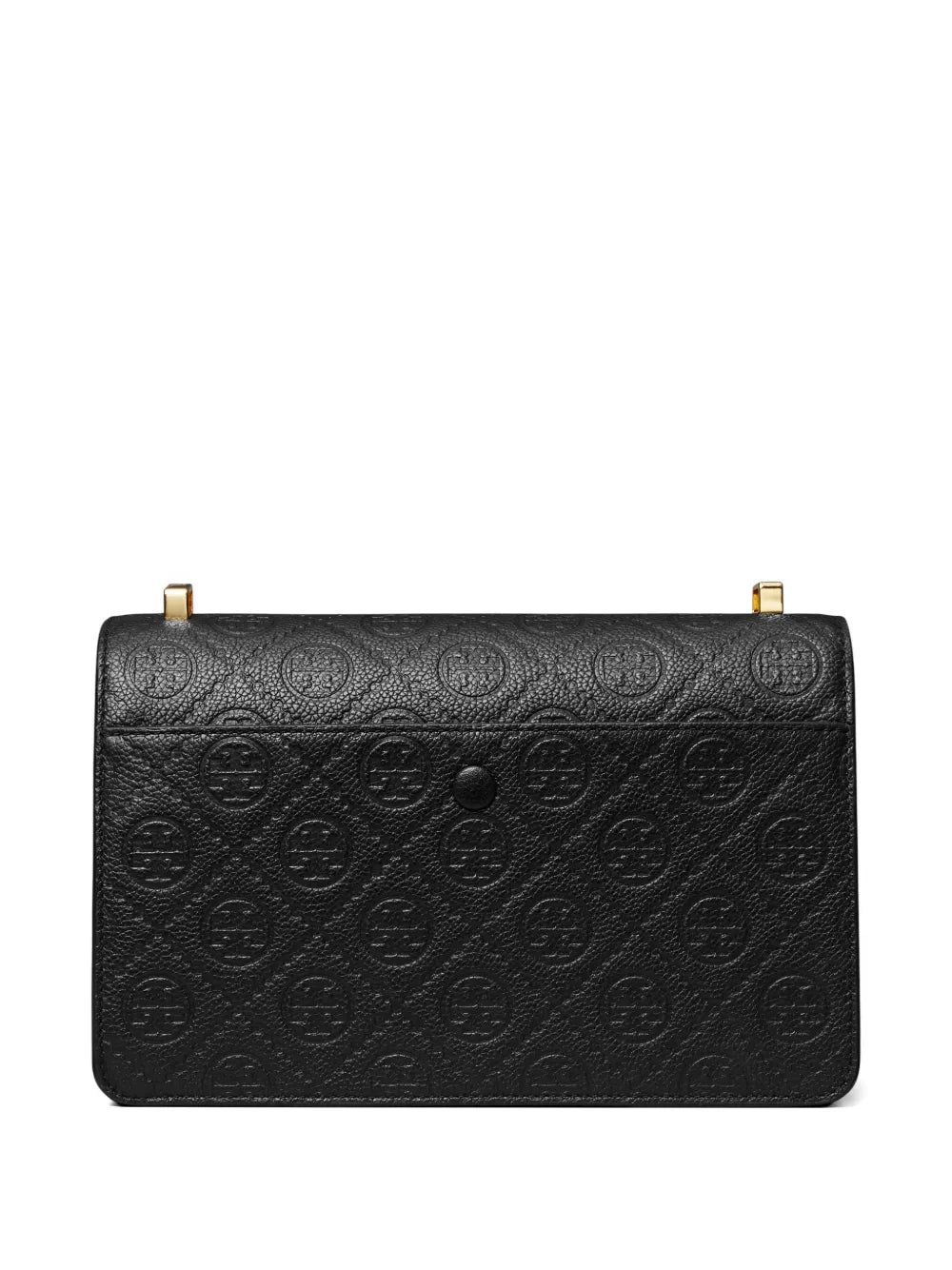 Tory Burch T Monogram Embossed Leather Shoulder Bag — Same as shown — Size One Size — Top View
