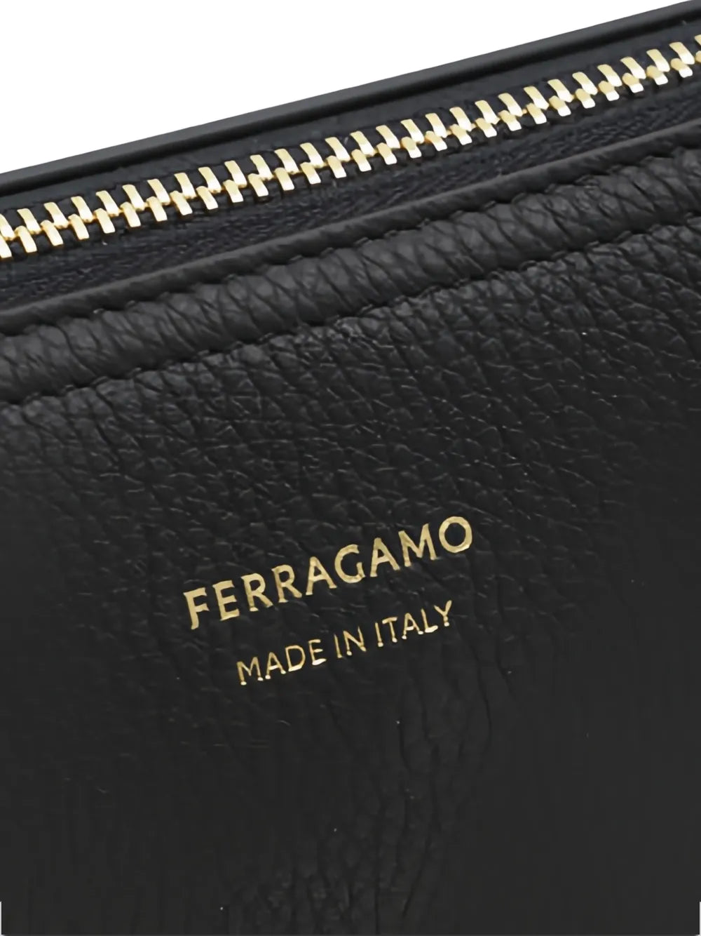 Ferragamo Small Oval Shaped Leather Shoulder Bag — Same as shown — Size One Size — Top View