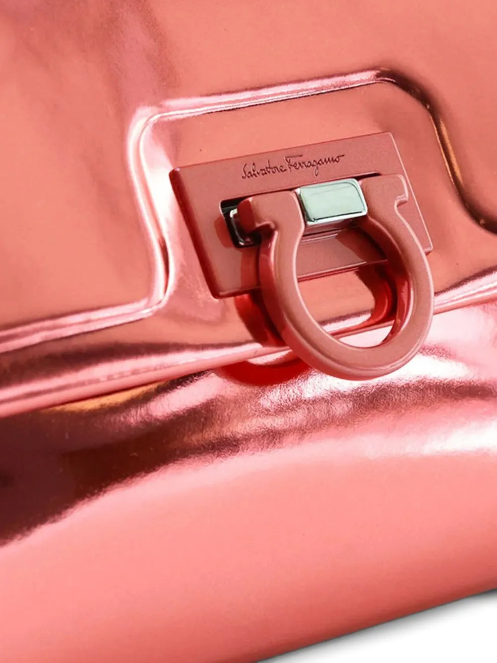 Ferragamo Top Handle Shoulder Bag — Same as shown — Size One Size — Top View