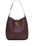 Saint Laurent Le 5 A 7 Slouchy Leather Shoulder Bag — Same as shown — Size One Size — Front View