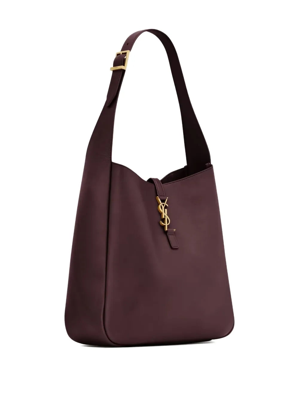 Saint Laurent Le 5 A 7 Slouchy Leather Shoulder Bag — Same as shown — Size One Size — Top View