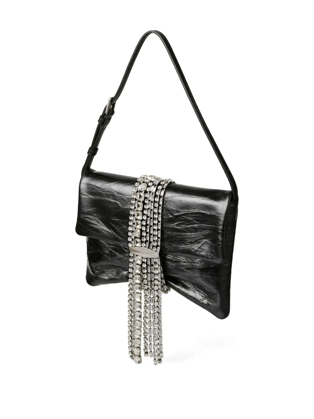 Jimmy Choo Zandra Shoulder Bag — Same as shown — Size One Size — Side View