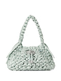 Jimmy Choo Small Cinch Leather Shoulder Bag — Same as shown — Size One Size — Front View