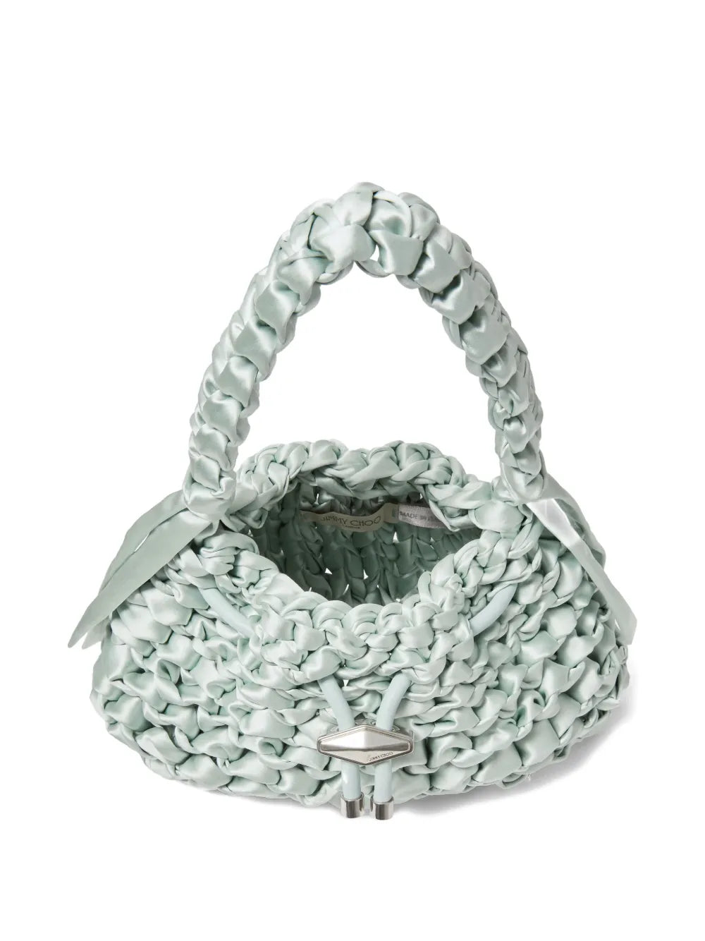 Jimmy Choo Small Cinch Leather Shoulder Bag — Same as shown — Size One Size — Detail View