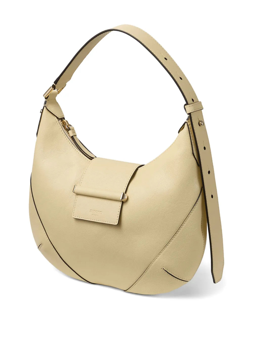 Jimmy Choo Small Bar Leather Shoulder Bag — Same as shown — Size One Size — Back View