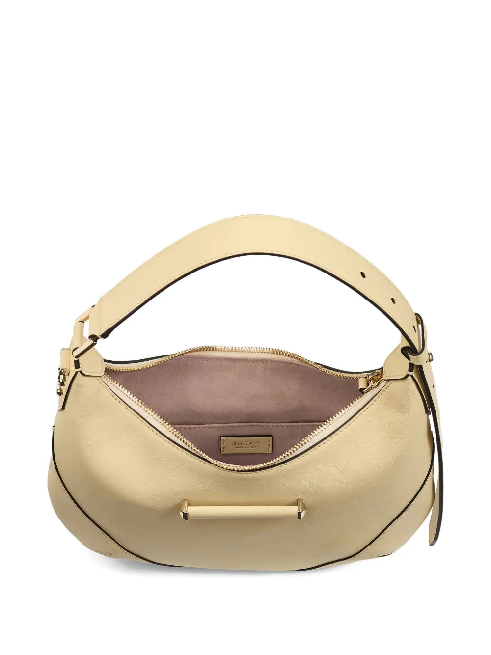 Jimmy Choo Small Bar Leather Shoulder Bag — Same as shown — Size One Size — Detail View