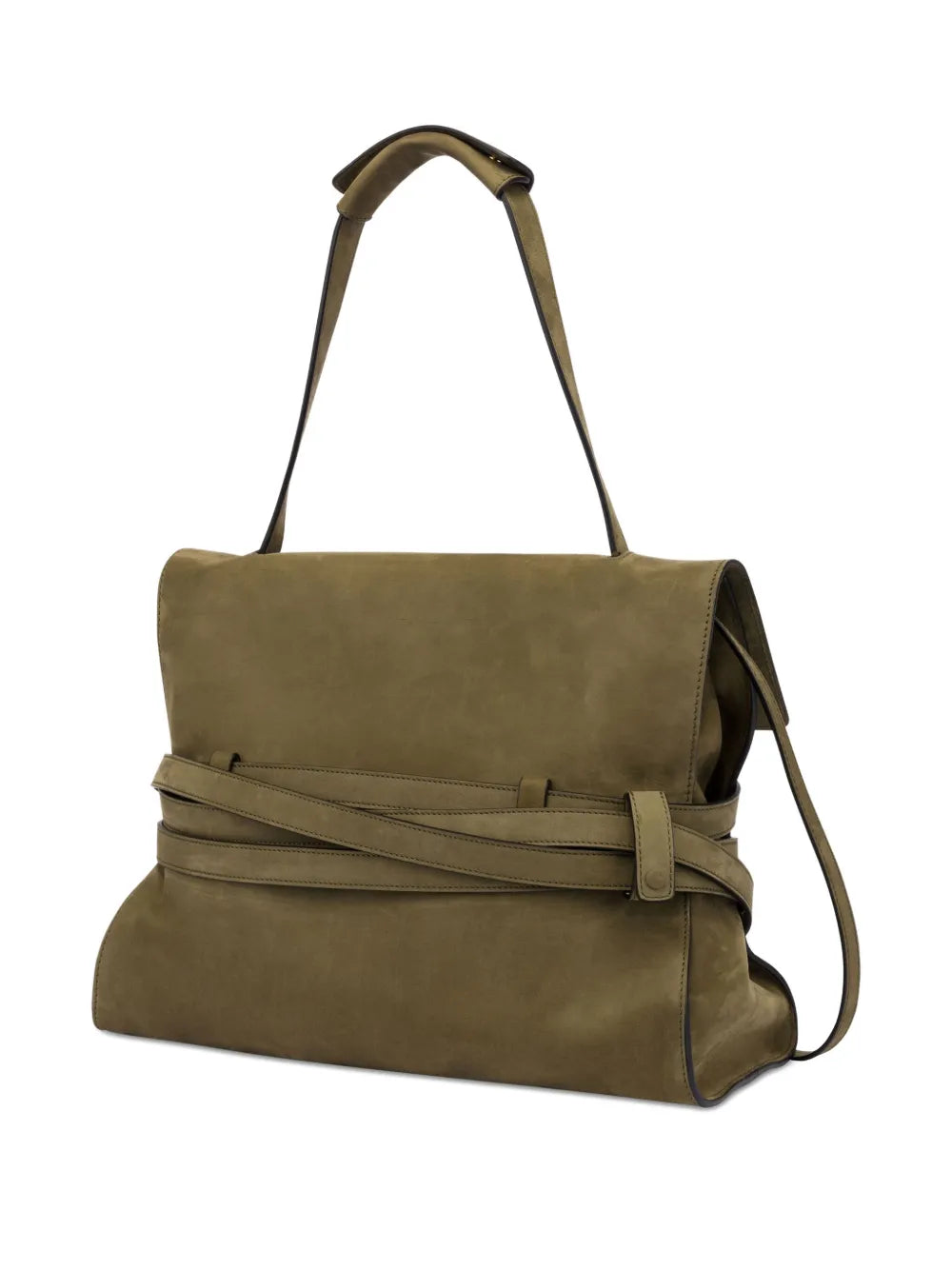 Moschino Tie Me Shoulder Bag — Same as shown — Size One Size — Side View