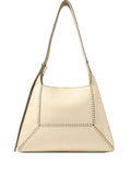Jimmy Choo Medium Diamond Hobo Leather Shoulder Bag — Same as shown — Size One Size — Front View