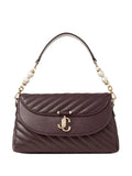 Jimmy Choo Curve Quilted Shoulder Bag — Same as shown — Size One Size — Front View