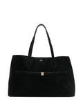 Toteme Suede Shoulder Bag — Same as shown — Size One Size — Front View