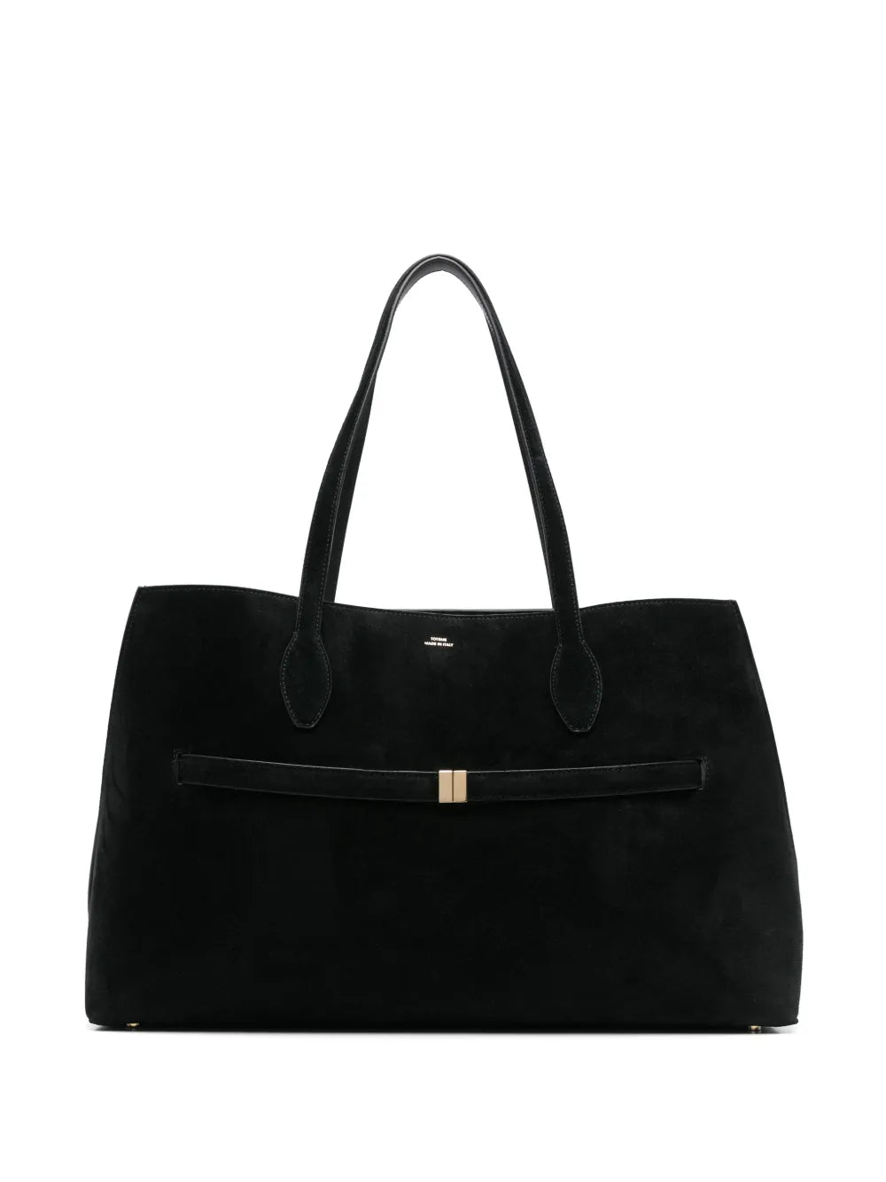 Toteme Suede Shoulder Bag — Same as shown — Size One Size — Front View
