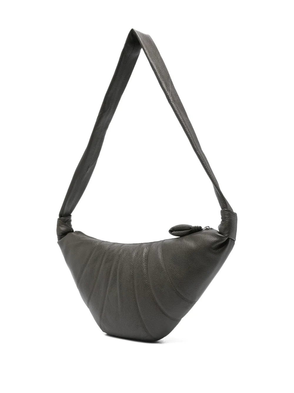 Lemaire Medium Croissant Leather Shoulder Bag — Same as shown — Size One Size — Back View
