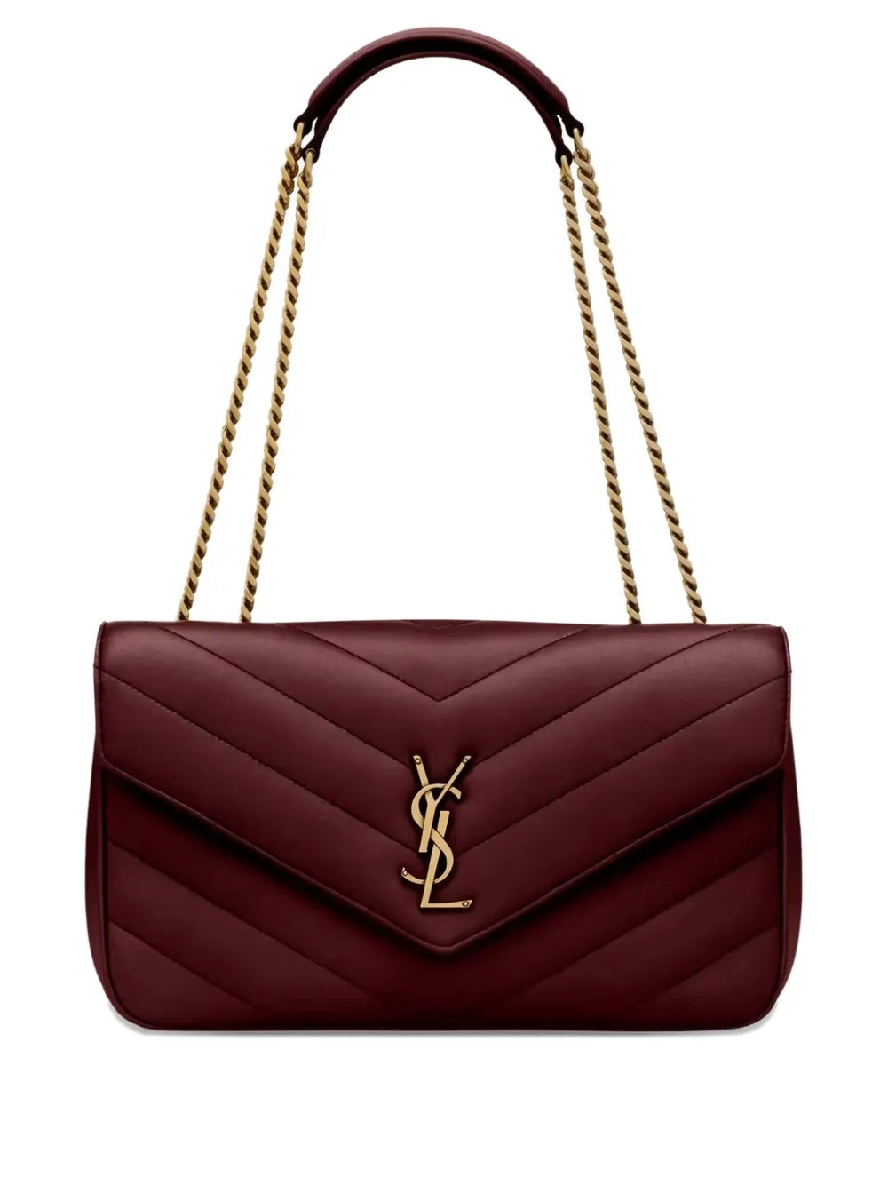 Saint Laurent Loulou Medium Shoulder Bag — Same as shown — Size One Size — Front View