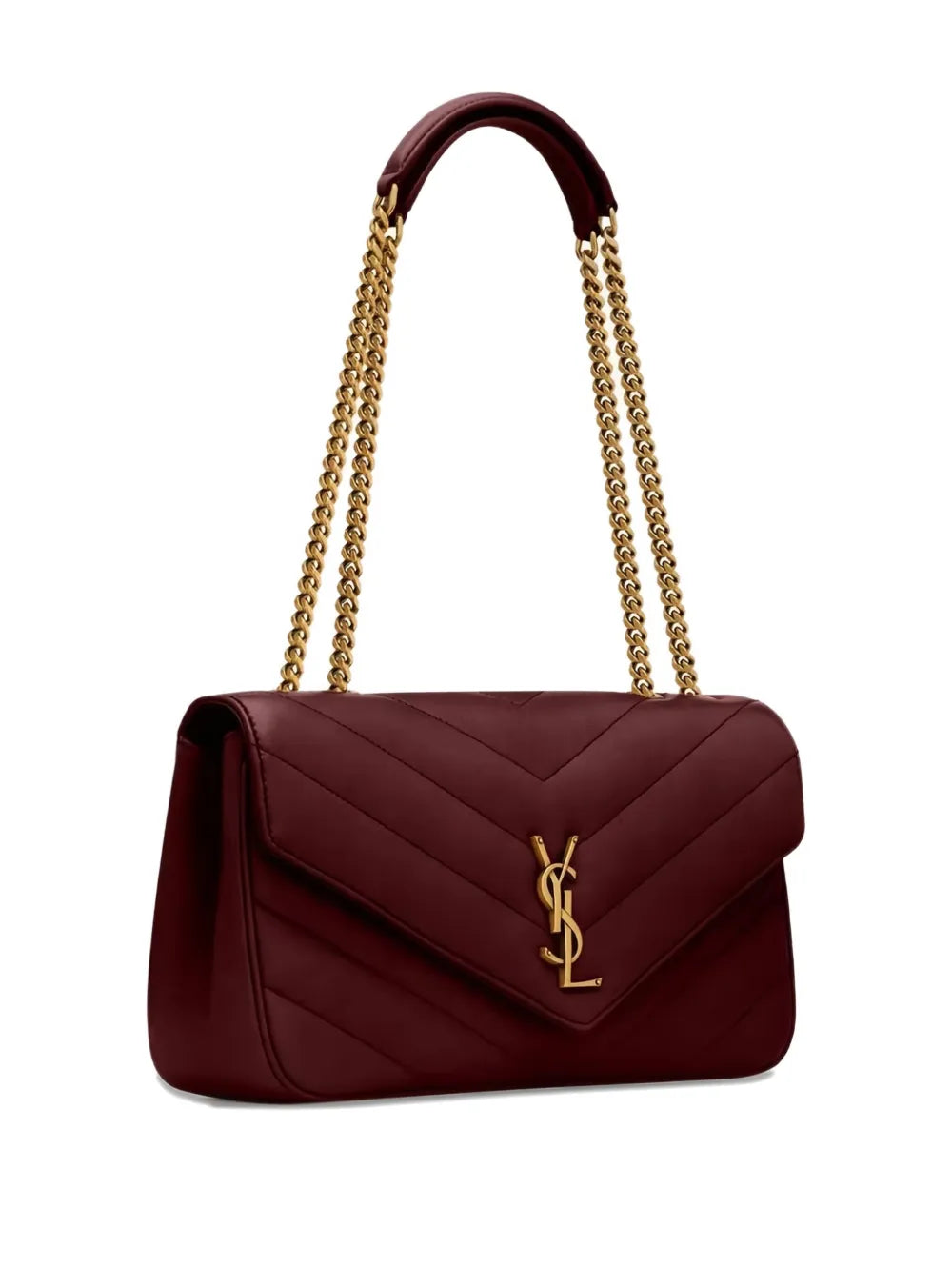 Saint Laurent Loulou Medium Shoulder Bag — Same as shown — Size One Size — Back View