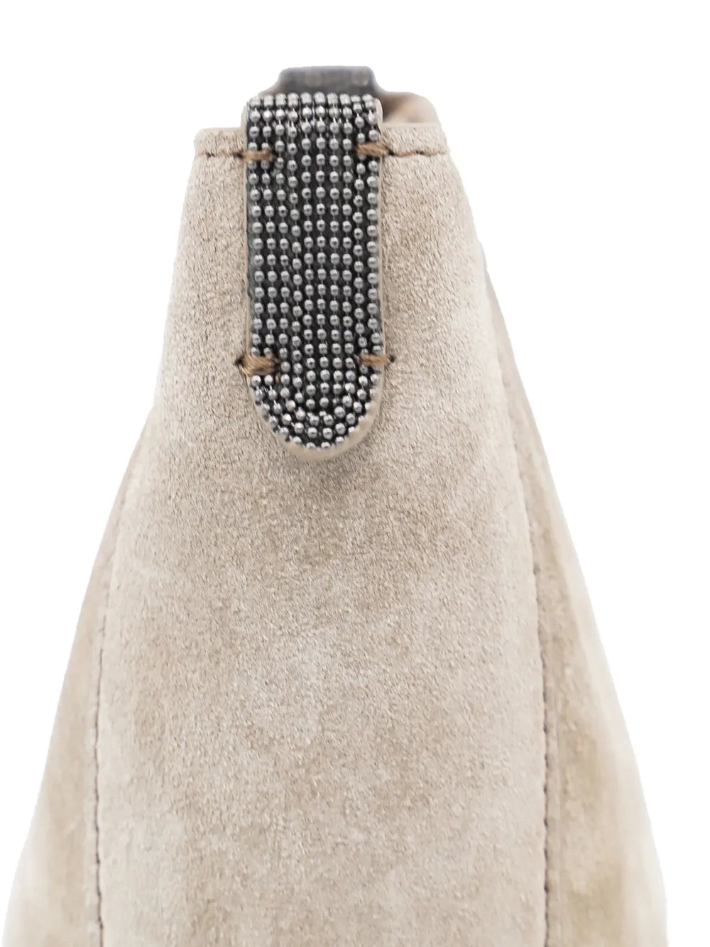 Brunello Cucinelli Suede Shoulder Bag — Same as shown — Size One Size — Top View