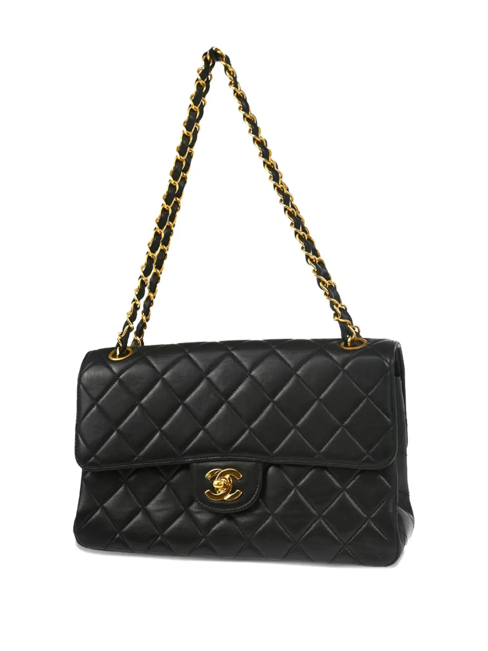 Chanel Pre Owned 1995 Double Sided Classic Flap Shoulder Bag — Same as shown — Size One Size — Side View