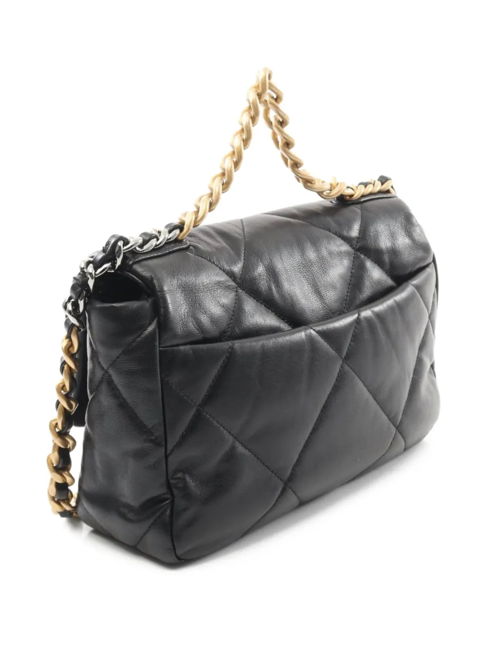 Chanel Pre Owned 2020 2021 Classic Flap 19 Shoulder Bag — Same as shown — Size One Size — Side View