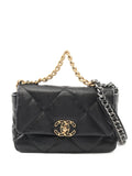 Chanel Pre Owned 2020 2021 Classic Flap 19 Shoulder Bag — Same as shown — Size One Size — Front View